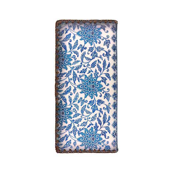 Mlavi Asia collection unique and beautiful vegan large flat wallet with Asian art and craft inspired prints for wholesale and online shopping