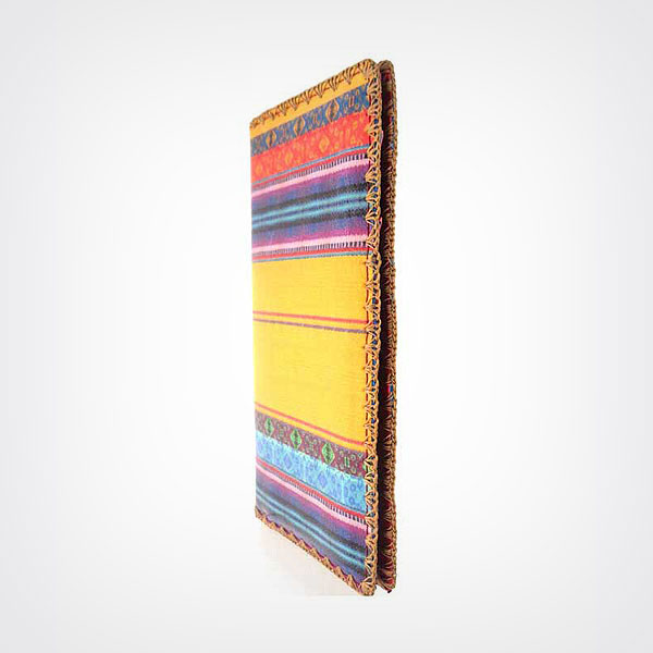 Mlavi Balkan collection unique and beautiful vegan large flat wallet with Balkan art and craft inspired prints for wholesale and online shopping