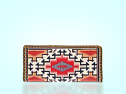 Mlavi Balkan collection flat wallets with original, beautiful Balkan pattern prints for wholesale and online shopping