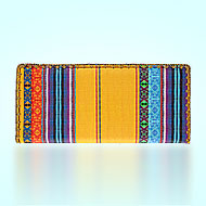 Mlavi Balkan collection Balkan textile pattern print large flat wallet for wholesale and online shopping