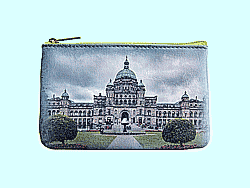 Mlavi Canada collection small pouches/coin purses with British Columbia photography prints for wholesale and online shopping