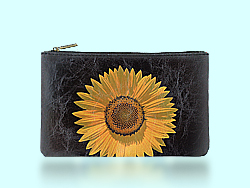 Mlavi Flower collection medium pouches with original, beautiful flower themed illustration prints for wholesale and online shopping