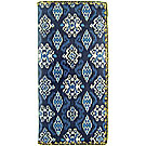 Mlavi Ikat collection Ikat pattern print large flat wallet for wholesale and online shopping