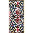 Mlavi Ikat collection Ikat pattern print large flat wallet for wholesale and online shopping
