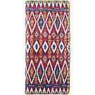 Mlavi Ikat collection Ikat pattern print large flat wallet for wholesale and online shopping