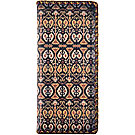 Mlavi Ikat collection Ikat pattern print large flat wallet for wholesale and online shopping