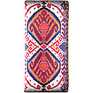 Mlavi Ikat collection Ikat pattern print large flat wallet for wholesale and online shopping