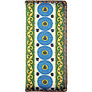 Mlavi Ikat collection Ikat pattern print large flat wallet for wholesale and online shopping