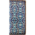 Mlavi Ikat collection Ikat pattern print large flat wallet for wholesale and online shopping