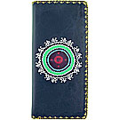 Mlavi Ikat collection Ikat pattern print large flat wallet for wholesale and online shopping