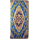 Mlavi Ikat collection Ikat pattern print large flat wallet for wholesale and online shopping