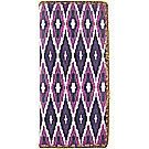 Mlavi Ikat collection Ikat pattern print large flat wallet for wholesale and online shopping