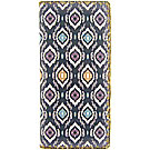 Mlavi Ikat collection Ikat pattern print large flat wallet for wholesale and online shopping