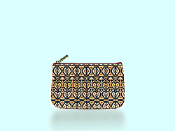 Mlavi Ikat collection small pouches with original, beautiful ikat themed illustration prints for wholesale and online shopping