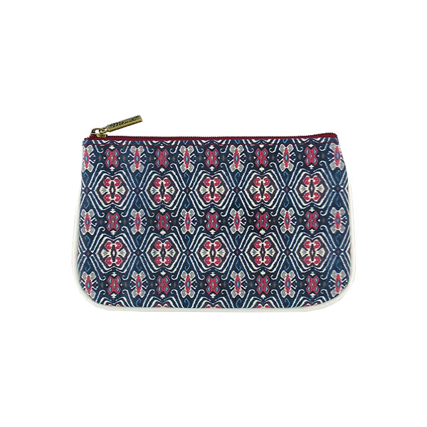 Mlavi Ikat collection unique and beautiful vegan small pouche/coin purse with Ikat pattern prints for wholesale and online shopping
