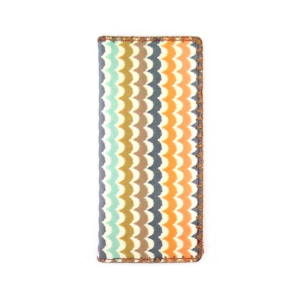 Mlavi Mexico collection unique and beautiful vegan large flat wallet with Mexican textile pattern prints for wholesale and online shopping