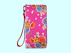 Mlavi Mexico collection large wristlet wallets with original, beautiful Mexican textile pattern prints for wholesale and online shopping