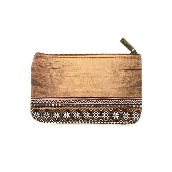 Mlavi Mexico collection unique and beautiful vegan small pouche/coin purse with Mexcian Azteck pattern prints for wholesale and online shopping