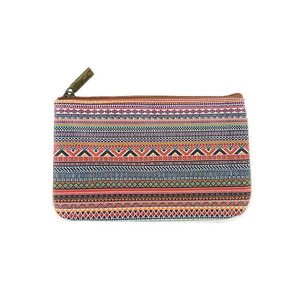 Mlavi Mexico collection unique and beautiful vegan small pouche/coin purse with Mexcian Azteck pattern prints for wholesale and online shopping