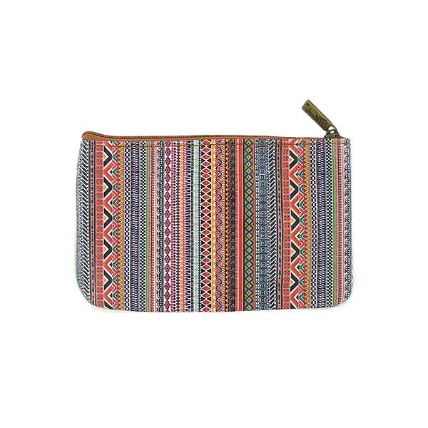 Mlavi Mexico collection unique and beautiful vegan small pouche/coin purse with Mexcian Azteck pattern prints for wholesale and online shopping