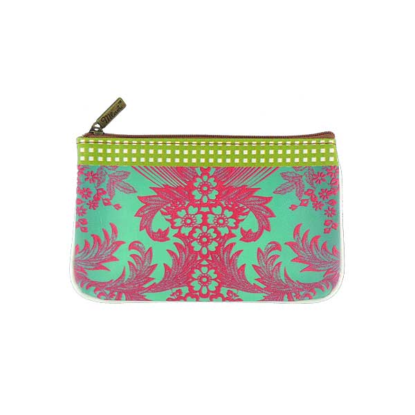 Mlavi Mexico collection unique and beautiful vegan small pouche/coin purse with Mexcian textile pattern prints for wholesale and online shopping