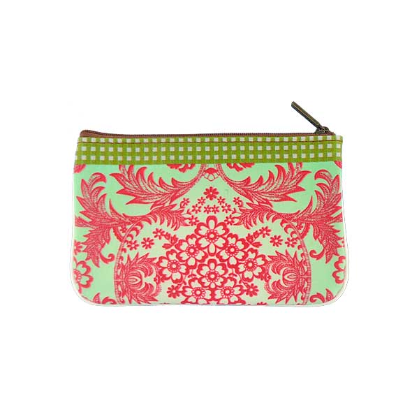Mlavi Mexico collection unique and beautiful vegan small pouche/coin purse with Mexcian textile pattern prints for wholesale and online shopping