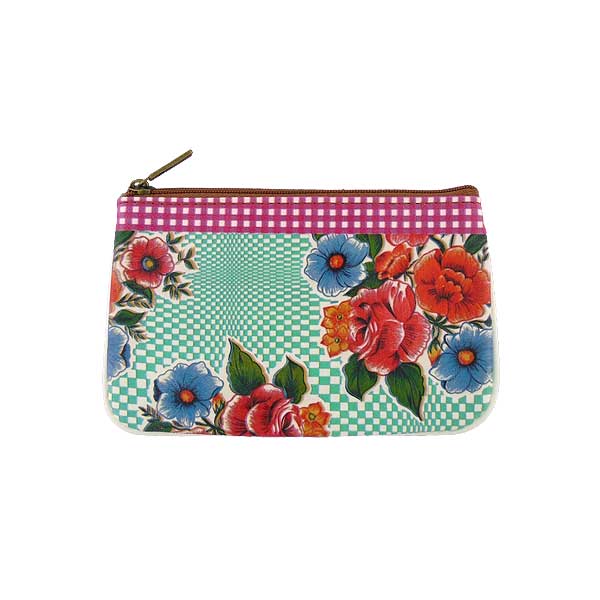 Mlavi Mexico collection unique and beautiful vegan small pouche/coin purse with Mexcian textile pattern prints for wholesale and online shopping