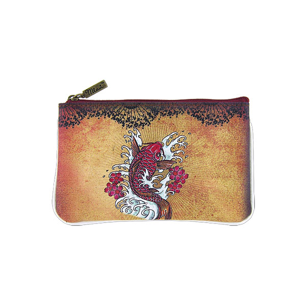 Mlavi Tattoo collection unique and beautiful vegan small pouche/coin purse with tattoo art and craft inspired prints for wholesale and online shopping