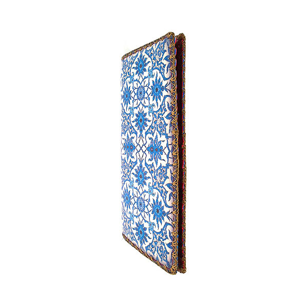 Mlavi Turkey collection unique and beautiful vegan large flat wallet with Turkish art and craft inspired prints for wholesale and online shopping
