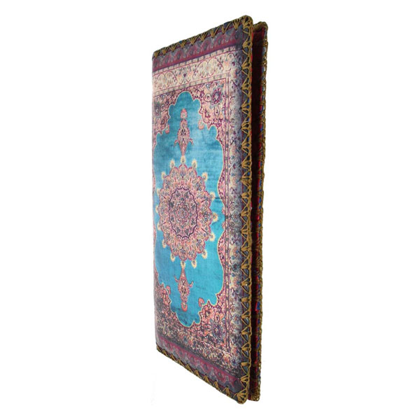 Mlavi Turkey collection unique and beautiful vegan large flat wallet with Turkish art and craft inspired prints for wholesale and online shopping