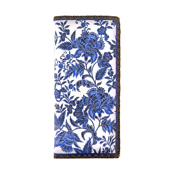 Mlavi Turkey collection unique and beautiful vegan large flat wallet with Turkish art and craft inspired prints for wholesale and online shopping