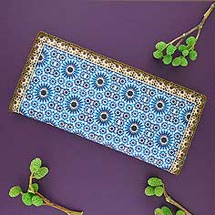 Mlavi Animal collection unique and beautiful vegan large flat wallet with morocco themed illustration prints for wholesale and online shopping